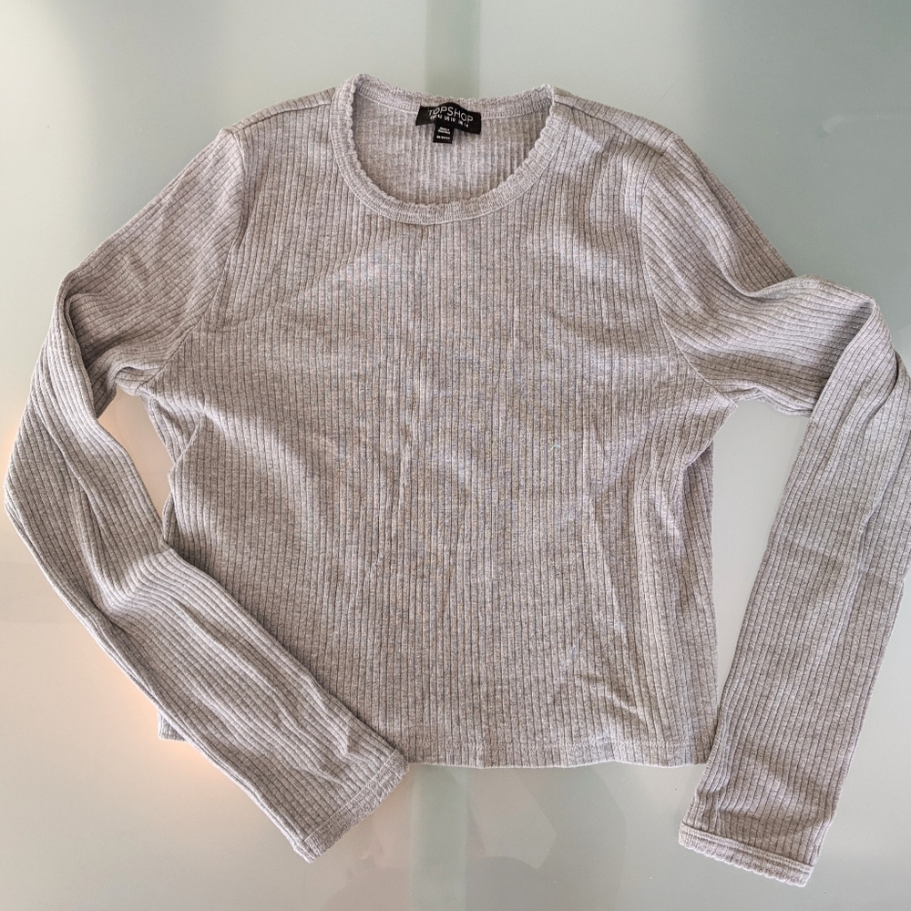 Long sleeved crop top